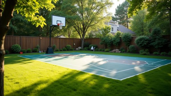 Aménager un terrain de basket : conseils pour un espace idéal